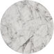 Goya 20 X 13.5 inch Marble Look / White Outdoor End Table